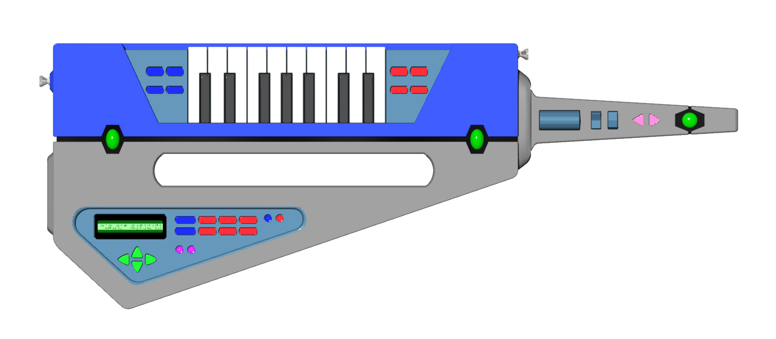 レイ・ラブロックのキーボード | MACROSSFAN.INFO